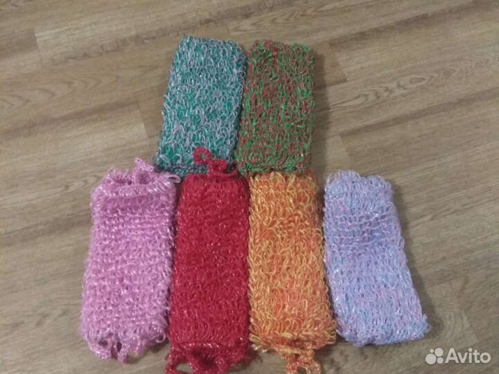 Мочалка ручной работы