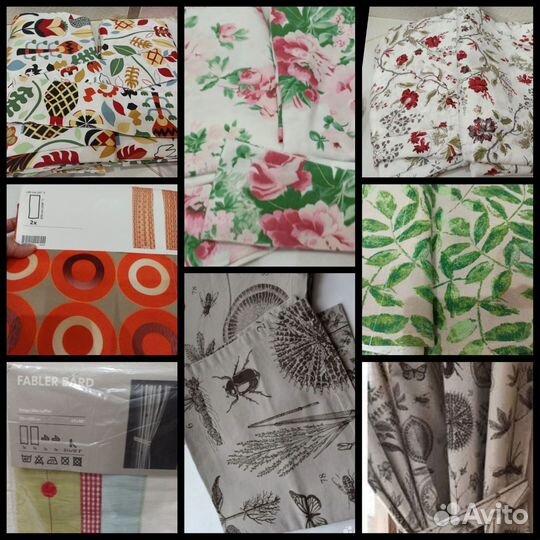 Шторы гардины тюль Икеа новые редкие раритет