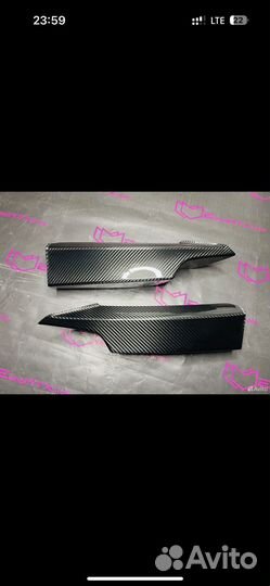 Накладки клыки bmw f30