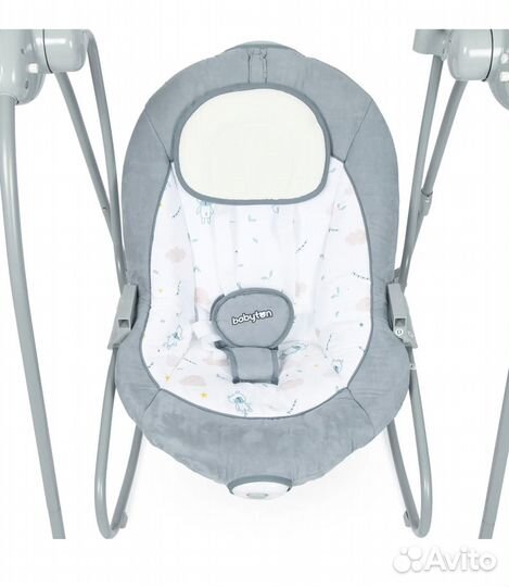 Электрокачели babyton 2в1