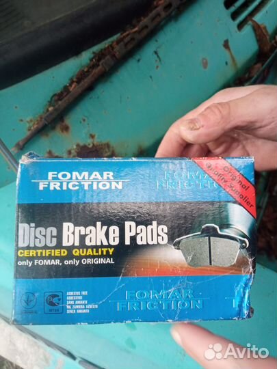 Тормозные колодки мерседес124