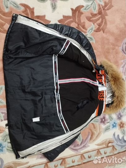 Стёганая тёплая куртка