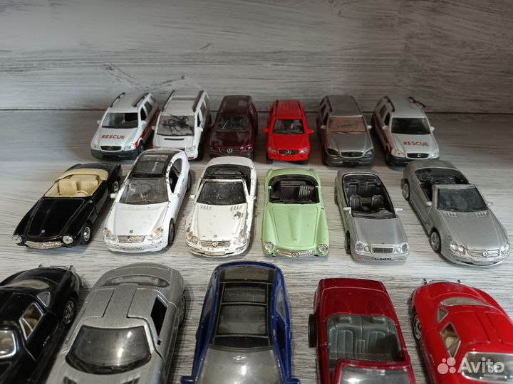 Модели машинок Mercedes