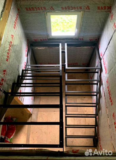 Поворотная лестница