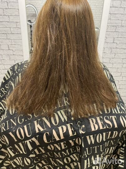 Кератиновое выпрямление волос и ботокс