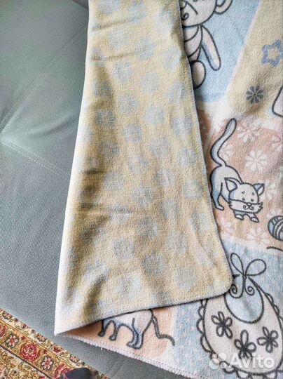 Одеяло байковое детское