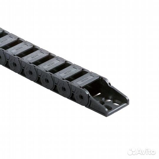 Гибкий пластиковый кабель-канал AK15BF01 (полузак