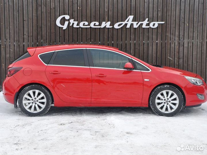 Opel Astra 1.4 AT, 2011, 213 422 км