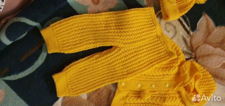 Костюм вязаный