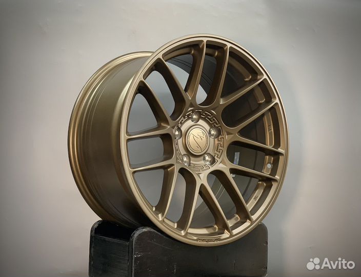 Диски R18 5x108 Matte Bronze