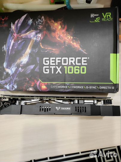 Видеокарта gtx 1060 3gb Colorful iGame