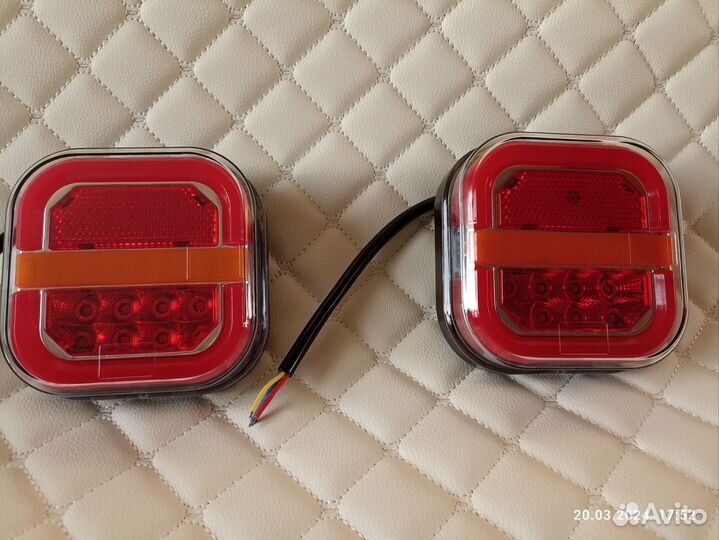 Задние фонари на прицеп LED 2шт