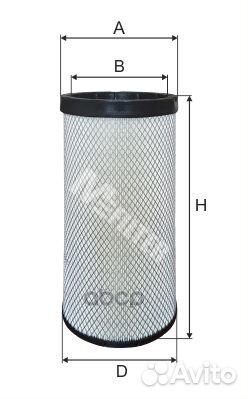 A501/1 фильтр воздушный вставка RVI Midlum/Mag