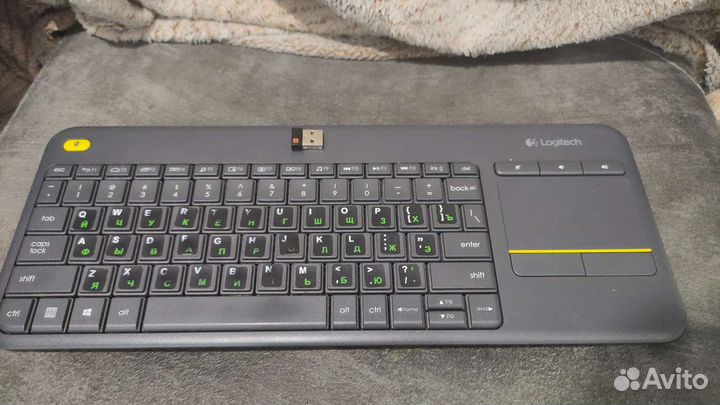 Клавиатура Logitech k400 plus unifyingАдаптер