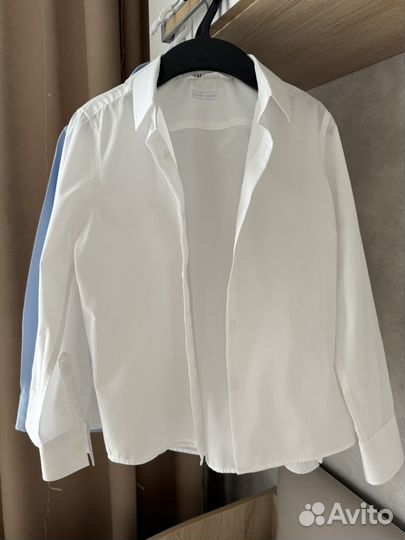 Рубашка button blue 134