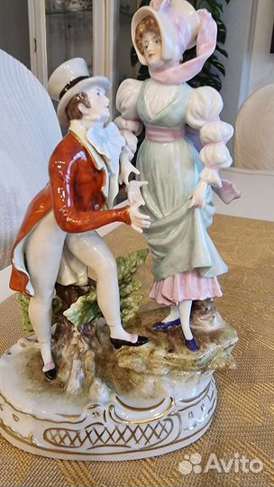 Фарфоровые статуэтки каподимонте