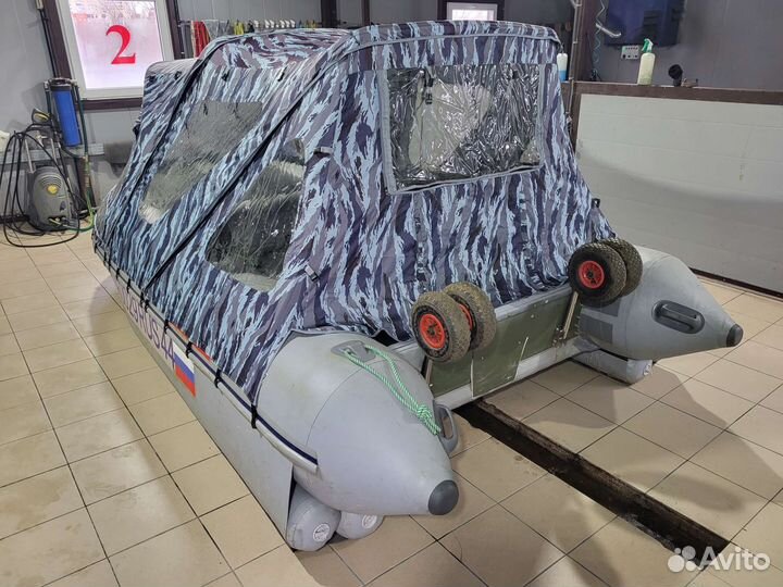 Моторная лодка(серия катамаран) ротан р420м