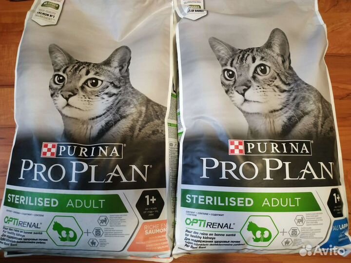 Purina Pro Plan Sterilised 3 и 12кг