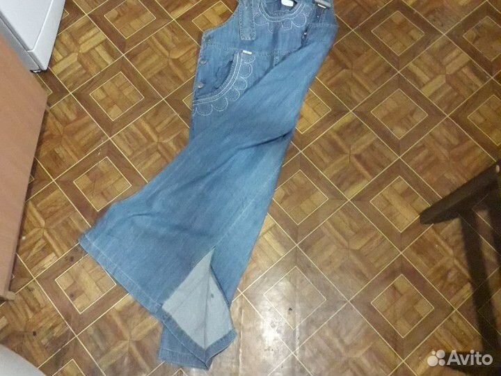 Сарафан джинсовый