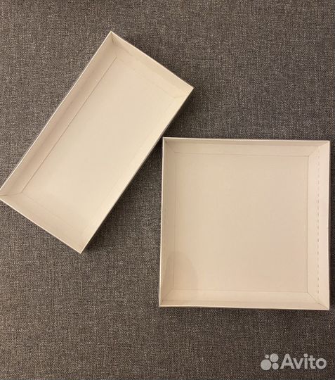 Коробки с прозрачной крышкой