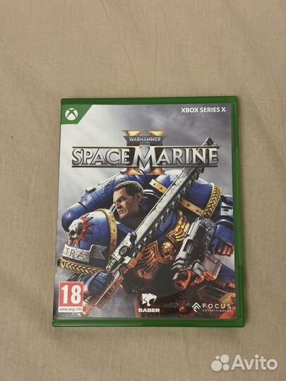 Warhammer 40000 space marine 2 xbox диск