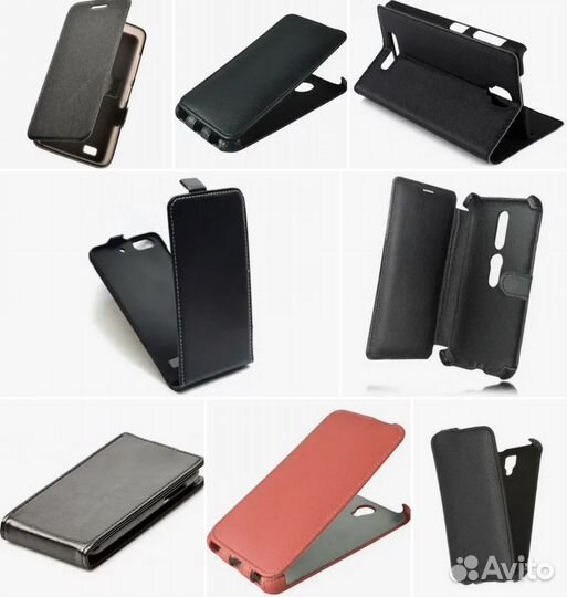 Чехол для Apple iPhone -кожа, силикон, металл