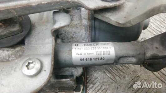 Мотор стеклоочистителя лобового стекла peugeot 407 (GDN20JS02)