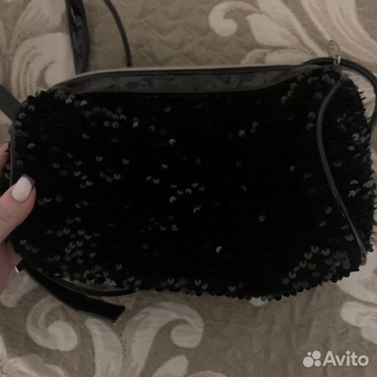 Сумка женская через плечо черная