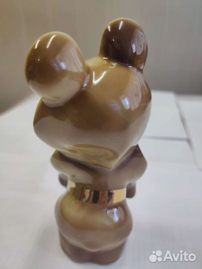 Фарфоровые статуэтка Олимпийский Мишка