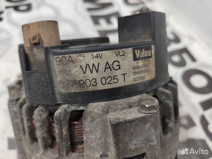 Генератор 90А Volkswagen Polo 4