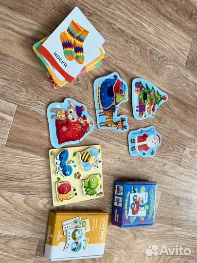 Развивающие игрушки пакетом для малышей