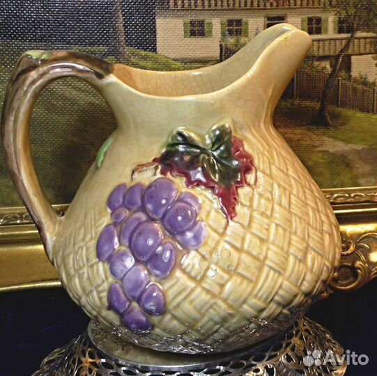 Кувшин.Фруктовый.Старинный.Shorter & Sons.Керамика