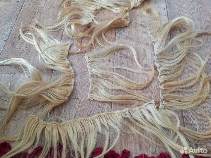 Волосы натуральные