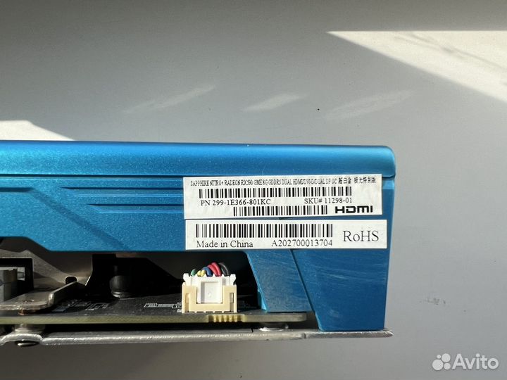 Видеокарта RX 590 8gb sapphire