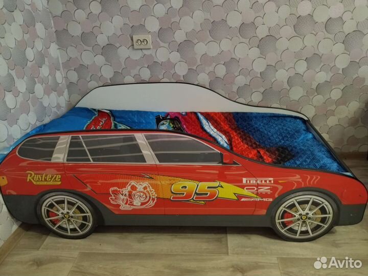 Детская кровать от 3 лет с матрасом бу