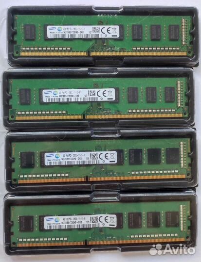 Оперативная память Samsung DDR3 1600mhz 4 Gb