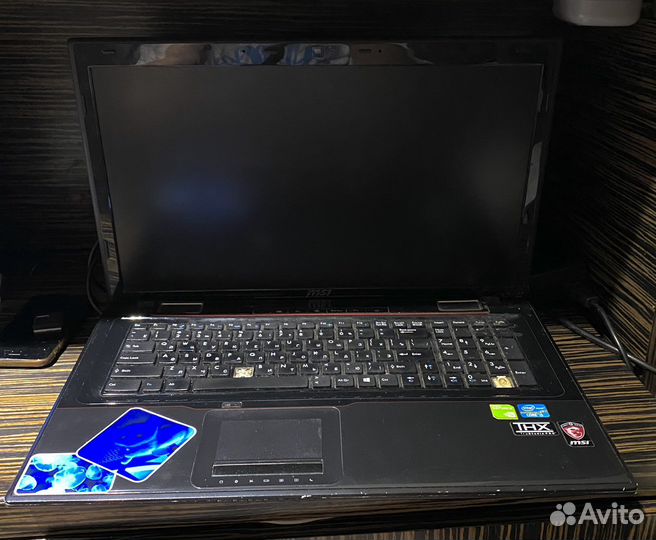 Игровой ноутбук msi