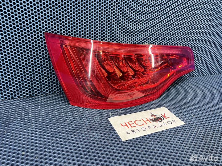 Фонарь задний левый Audi Q7 S-Line диодный