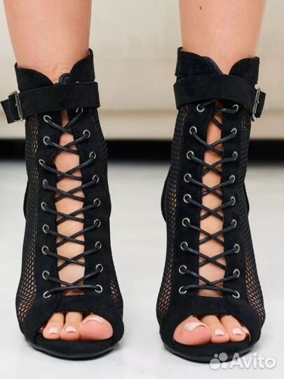 Туфли хилс 9.5 см 36 размер каблук