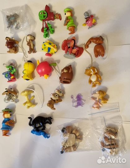 Киндер, Растишка, Чупа чупс и другие пакетами