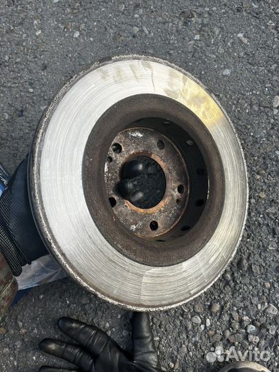 Диски тормозные на mitsubishi outlander хл