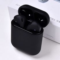 AirPods i12 сенсорные С анимацией черные