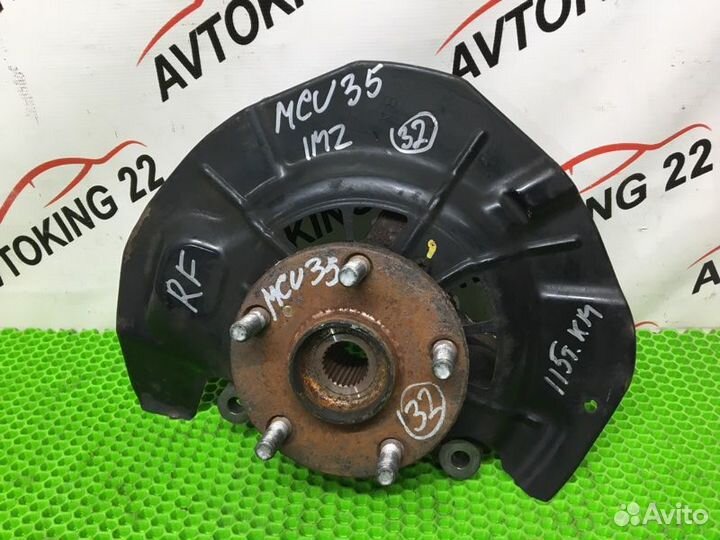 Ступица передняя правая Toyota Harrier MCU35