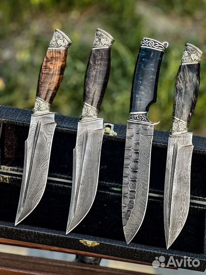 Нож из дамасской стали на подарок