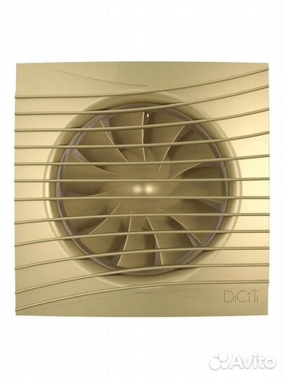 Бытовой вентилятор осевой diciti silent 4C D100мм