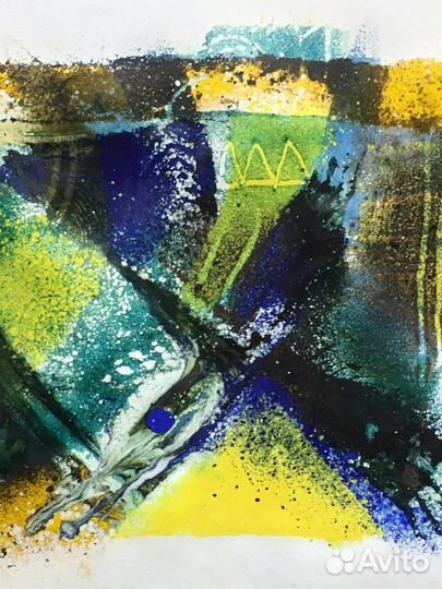 Картина ювелирная горячая эмаль на меди