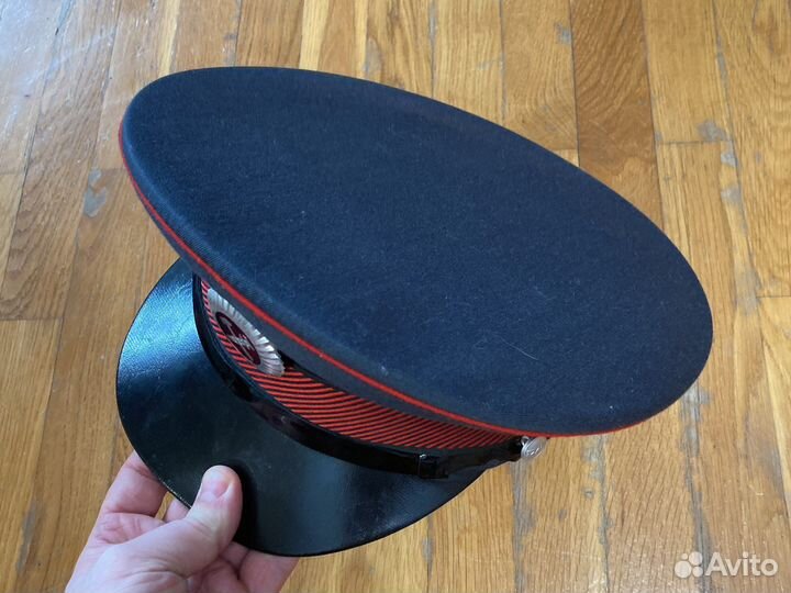 Фуражка машиниста ржд 59 новая