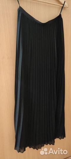 Юбка черная длинная