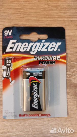 Батарейка Energizer, 9 v