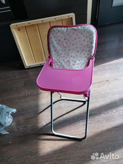 Стульчик для кормления для куклы